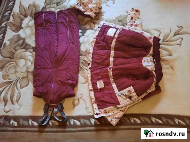 Детский зимний костюм на девочку Липецк - изображение 1