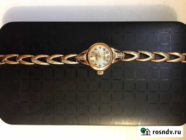 Золотые часы женские Алушта - изображение 1