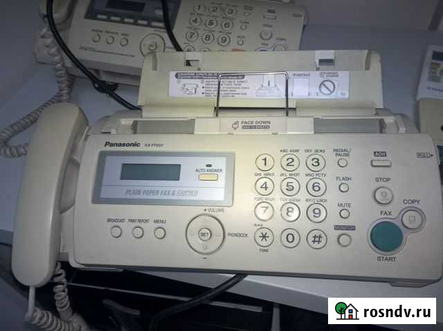Продам факс Panasonic KX-FP207 Новосибирск - изображение 1
