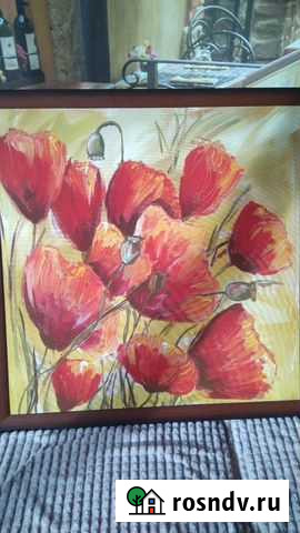 Картина 70 см на 70 см Магнитогорск - изображение 1