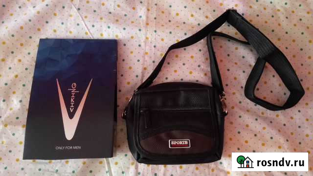 Мужская сумочка + гели для лица Ижевск - изображение 1