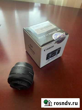 Объектив canon ef 50mm f 1.8 stm Стерлитамак - изображение 1