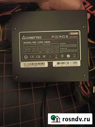 Блок питания Chieftec force 550W Верхняя Пышма - изображение 1