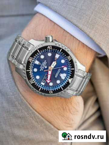 Часы Citizen NY0100-50ME механика Titan Сергиев Посад - изображение 1