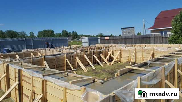 Фундамент под ключ. Фундамент ленточный Коркино - изображение 1