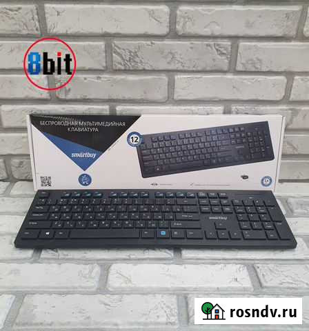 Клавиатура беспроводная Smart Buy SBK-206AG-K Рубцовск - изображение 1