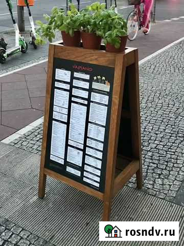 Меловые штендеры для улицы Калининград - изображение 1