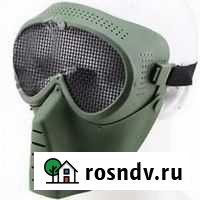 Маска муха, пластик с сеткой, зелёная, новая Москва - изображение 1
