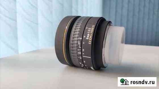 Объектив Sigma EX DG 8mm fisheye 1:3.5 Nikon Магнитогорск