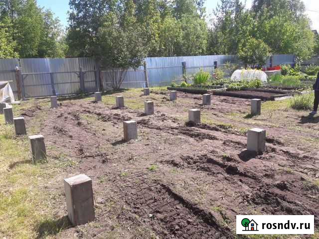 Фундамент из жб свай под дом 6*6+2 Архангельск - изображение 1