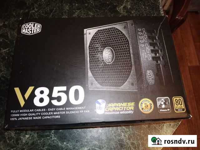 Блокпитания Cooler Master V850 (RS-850-afba-G1) Бийск - изображение 1