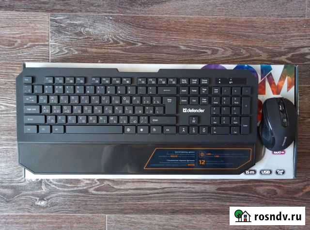 Беспроводной комплект Defender клавиатура + мышь Кузнецк - изображение 1