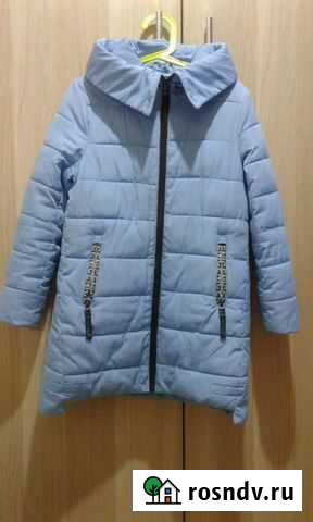 Пальто-пуховик куртка для девочки до 128 см Нижний Новгород - изображение 1