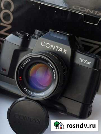 Contax 167mt body + P-5 + data back Тверь - изображение 1
