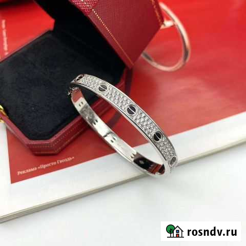 Браслет Картье Лав Cartier Love VGold керамика Москва - изображение 1