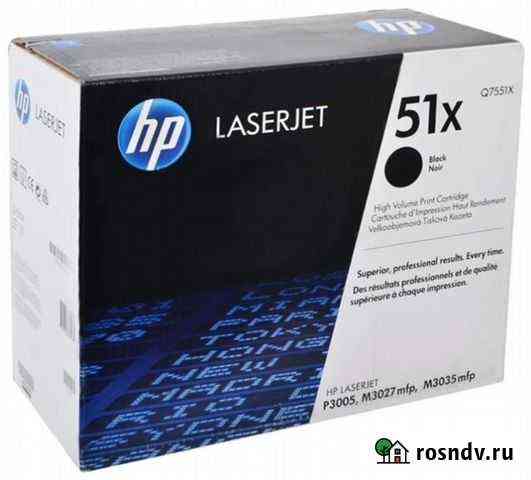 Тонер-картридж HP Q7551X к LJ P3005/M3027mfp/M3035 Красноярск
