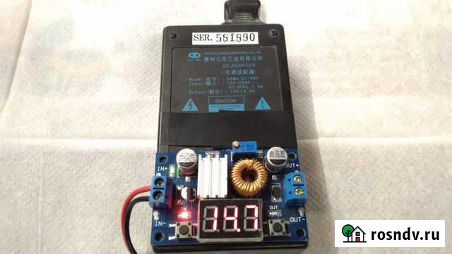 Блок питания регулируемый от 1-до 13вольт ток 5 А Калининград - изображение 1