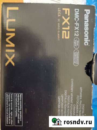 Panasonic Lumix DMC-FX12 Белгород - изображение 1