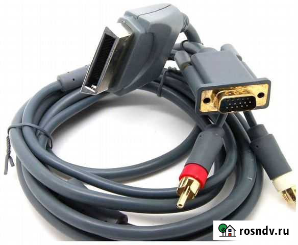 Кабель VGA + S/pdif для Xbox 360 Киржач - изображение 1