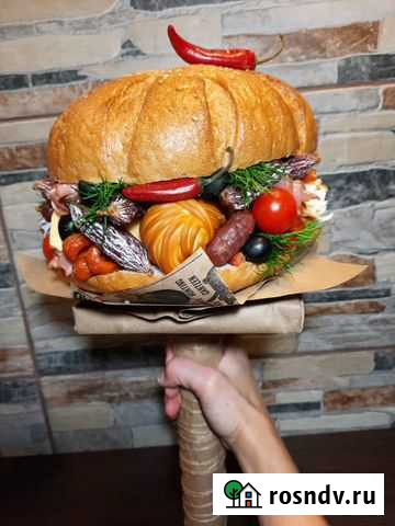 Бургер-букет, съедобный букет Севастополь - изображение 1