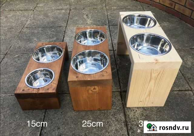 Подставка под миски для питомцев Чехов - изображение 1