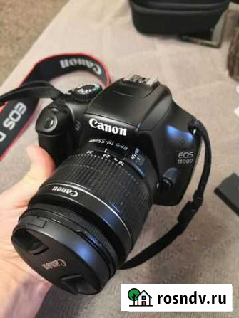 Зеркальный фотоаппарат Canon eos 1100d Павловский Посад - изображение 1