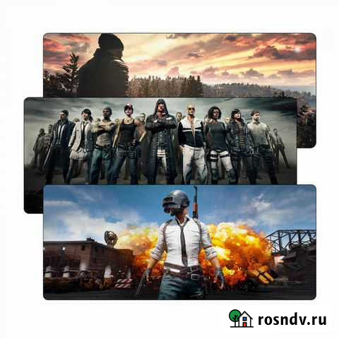 Коврик для мыши pubg 70x30 Хасавюрт - изображение 1