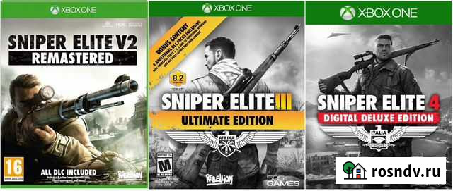 Sniper 2, 3, 4 Xbox One Реутов - изображение 1