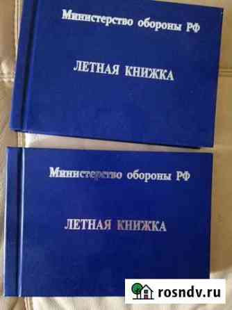 Летная книжка лётчика и штурмана 2штуки Энгельс