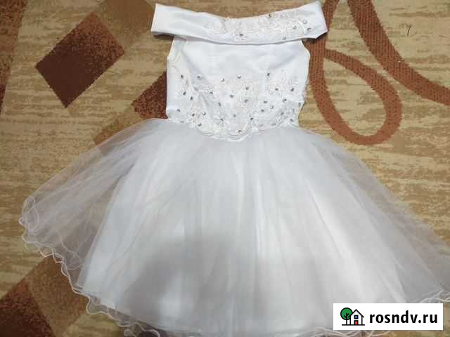 Белое платье для девочки Углич - изображение 1