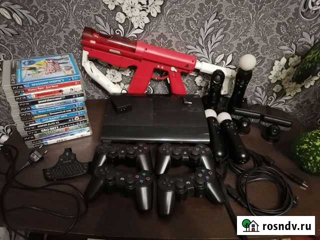 Игровая приставка sony ps3 Гаджиево - изображение 1