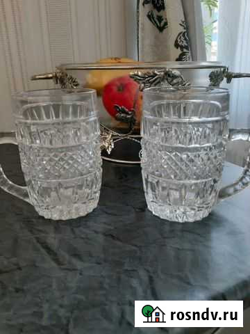 Бокалы новые. Богемский хрусталь Чистополь - изображение 1