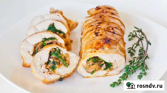 Рулет из курицы и индейки Александровский Александров - изображение 1