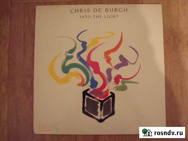 Chris DE burgh - into THE light- 1986 Германия Иркутск - изображение 1