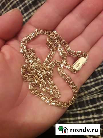 Золотая цепочка бисмарк 585 пробы 34 гр 57 см Санкт-Петербург - изображение 1