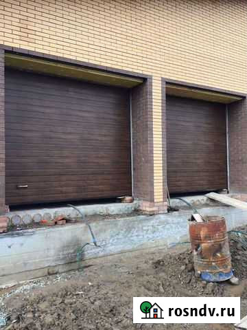 Ремонт, установка ворот Секционных Откатных Распаш Новосибирск - изображение 1