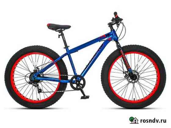 Велосипед maxxpro fatbike Х26 26д сине-оранжевый Волгоград