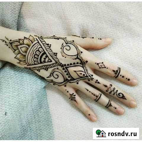 Мехенди тату хной джагуа боди арт Екатеринбург - изображение 1
