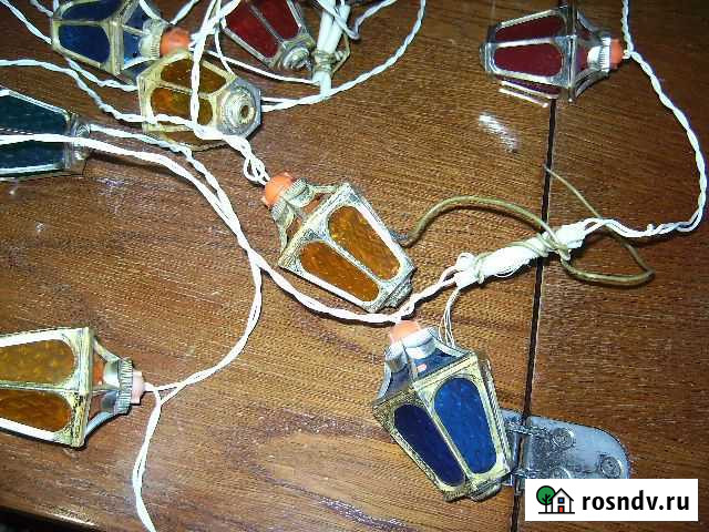 Новогодняя гирлянда фонарики Балашов - изображение 1