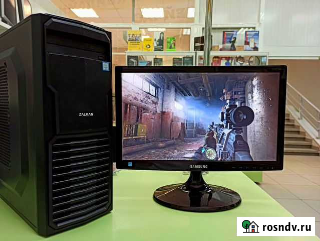 Игровой пк (E3-1230/8GB/SSD120GB/GTX 960 2GB) Петрозаводск - изображение 1