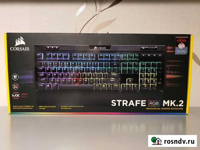 Игровая клавиатура Corsair Strafe MK.2 Cherry Red Альметьевск - изображение 1