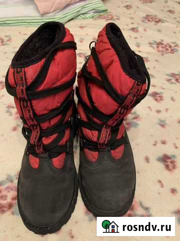 Сапоги Ботинки зимние Timberland Москва - изображение 1