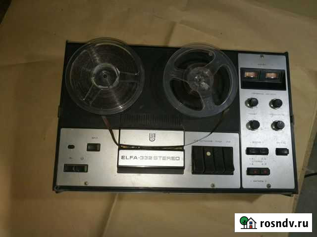 Катушечный магнитофон elfa 332 Малоярославец - изображение 1