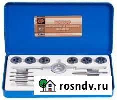 Набор метчиков и плашек М3-М10 (14пр.метал.футляр) Волгоград - изображение 1