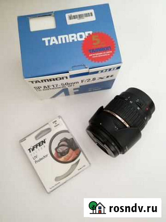 Объектив Tamron 17 50 2.8 для canon Иркутск - изображение 1