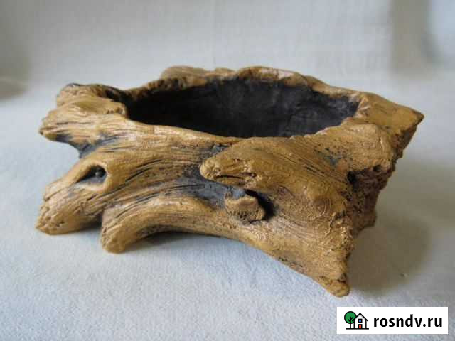 Горшок цветочный для суккулентов, керамика Малаховка - изображение 1