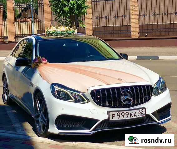 Аренда авто Mercedes E-Class AMG свадьба,трансфер Рязань - изображение 1