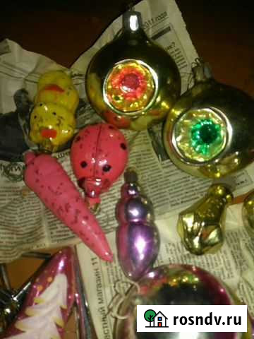 Ёлочные игрушки СССР Шуя - изображение 1