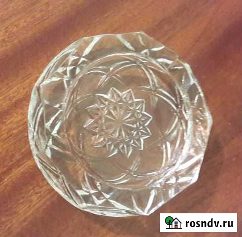 Пепельница дамская хрусталь 70годы Астрахань - изображение 1