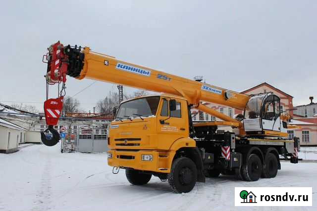 Кс 55713-4К-4В автокран 25т. (камаз-65111) овоид Москва - изображение 1